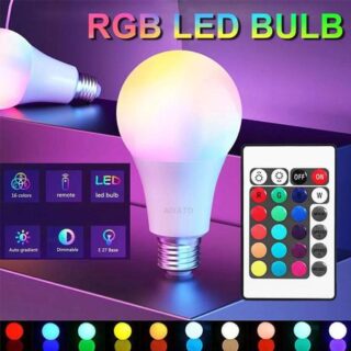 220 В переменного тока RGB лампа E27 светодиодный прожектор ИК-пульт дистанционного управления светодиодная лампа SMD с регулируемой яркостью волшебная лампочка окружающего света 3W