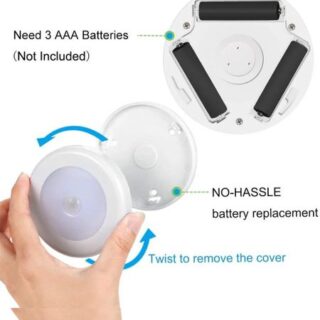 1-5pcs Long life human body sensing wardrobe light intelligent corridor small night light suitable for home use 1 PCS