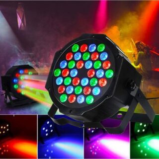 36 Вт профессиональный диско-светильник с голосовым управлением RGB LED Bar Party DJ декоративный сценический световой эффект проектор Par Club Wedding lamp