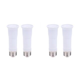 4pcs E27 to E27 Extension Adapter Light Bulb Lamp Socket Bulb Converter 60W Fr