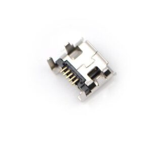10 шт., разъем Micro USB типа B, гнездовой 5-контактный разъем DIP, порт зарядки