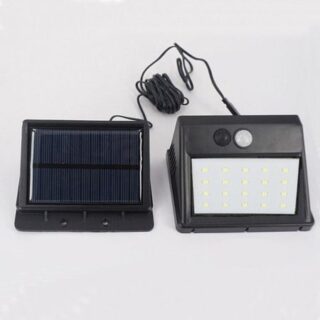 20LED Сплит Датчик Движения Солнечная Лампа Уличный Садовый Светильник Декоративный Ночной Безопасности Настенный Светильник 3 function 20 lamp beads