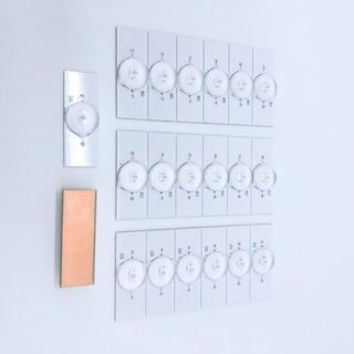 20 шт./лот 6 В SMD лампы бусины с оптическими линзами Fliter для ремонта светодиодных телевизоров 32-65 дюймов светодиодные ленты
