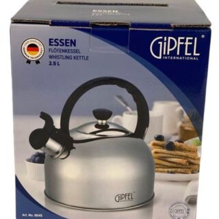 Чайник для кипячения Gipfel Essen со свистком, 2,5 л