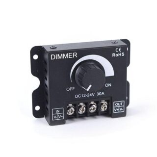1 шт. DC12V / 24V 30A светодиодный переключатель диммера для светодиодной панели черный
