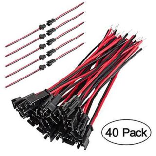40 шт. Для разъема JST SM SM 2Pin Plug male to bus connector